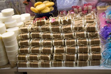 Organik sabun barlar el topluluğu yapılır 