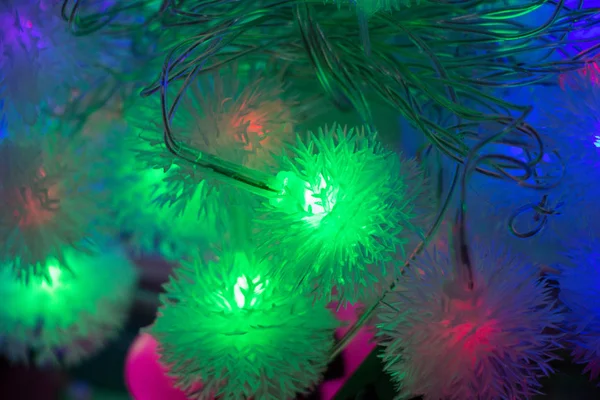 Kerst en partij lichten van een bepaald type — Stockfoto