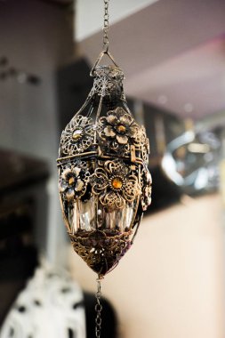 İç dekorasyon için eski stil tavan lambaları