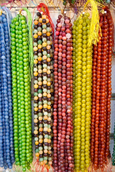Set of praying beads of various color — Stock Photo, Image