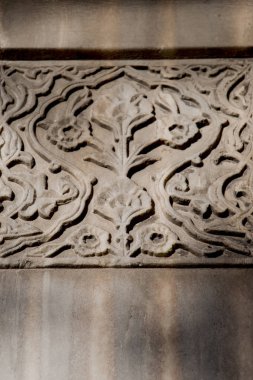 Osmanlı sanat desen taş üzerine uygulanan örneği