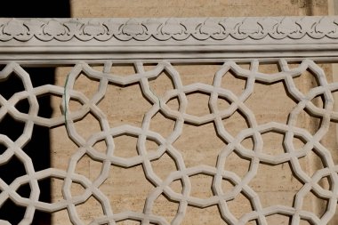 Osmanlı sanat desen taş üzerine uygulanan örneği