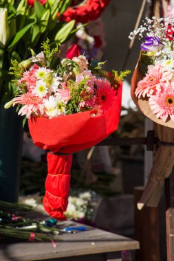 Çeşitli türde güzel buket