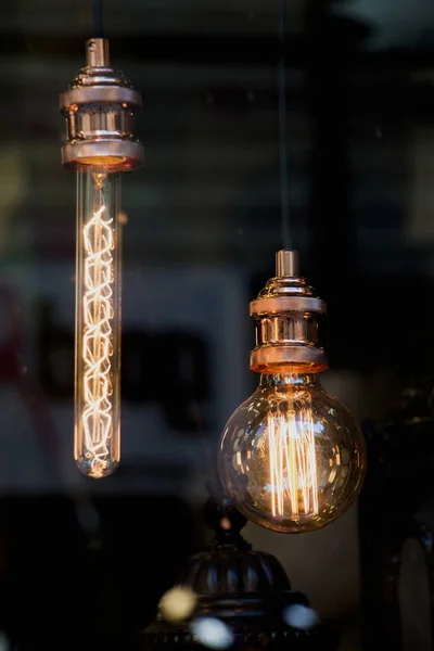 Decorative lampadine a incandescenza stile edison antico — Foto Stock