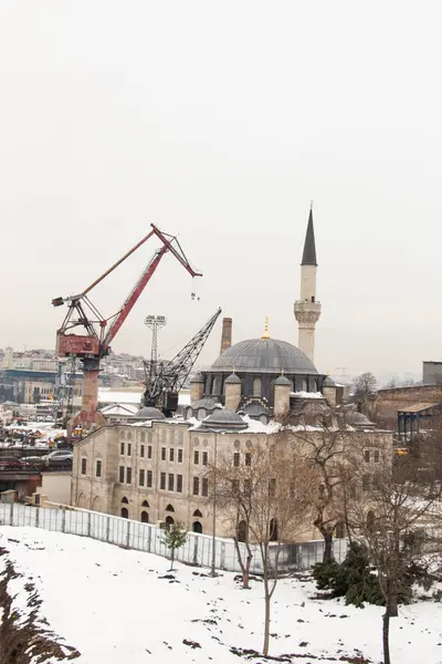 Osmannisk tid og stil moske i Istanbul - Stock-foto