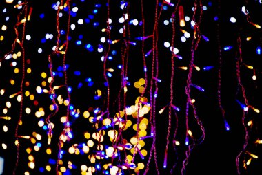 Belirli bir türdeki Noel ve parti ışıkları