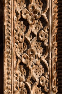 Tahtadaki geometrik desenler Osmanlı sanatı