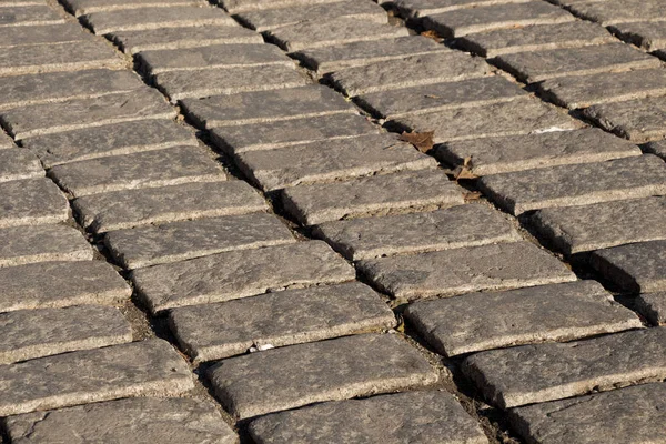 Textura fondo de adoquines calle pavimentada — Foto de Stock