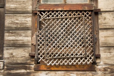 Eski cam mimari Istanbul'dan kalıntıları