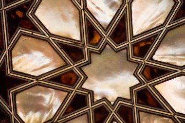 Sedef örneği Osmanlı sanat Istanbul Turk dişlerin