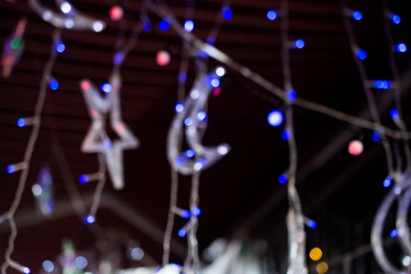 Kerst en partij lichten van een bepaald type — Stockfoto