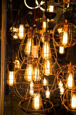 Dekoratif antika edison stil filaman Işık Ampüller