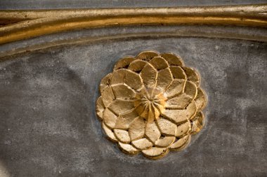 Osmanlı sanat desen taş üzerine uygulanan örneği