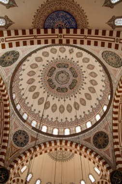 Türkiye'de Osmanlı mimarisinde kubbe iç görünüş