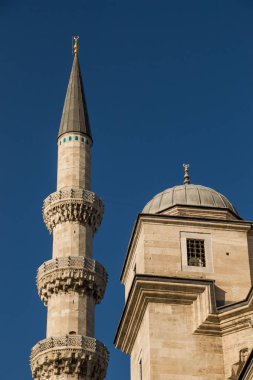 Görünümünde Osmanlı camilerin Minare