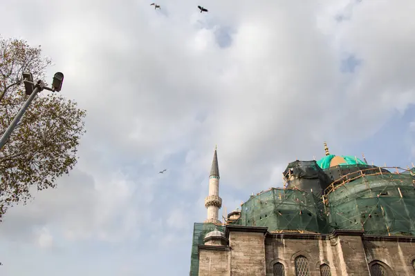 Osmannisk tid og stil moske i Istanbul - Stock-foto
