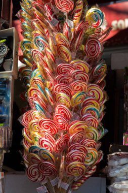 lezzetli girdap şeker ve tatlılar çocuklar için