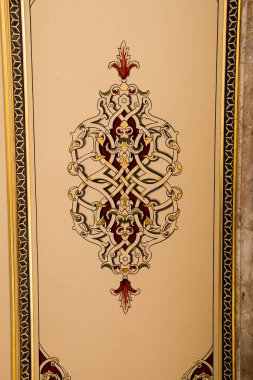 Osmanlı sanat desen taş üzerine uygulanan örneği