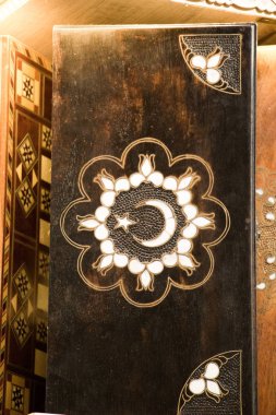 Metal İslami Hilal Ay simgesi 