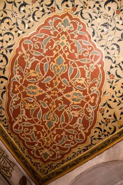 Osmanlı sanat desen taş üzerine uygulanan örneği