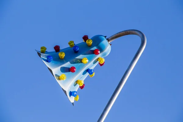 Light bulbs hanging on a fixed place — Stock Photo, Image