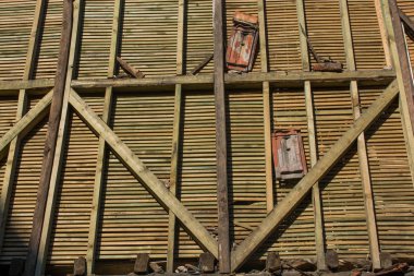 arka plan doku olarak ahşap yüzey 