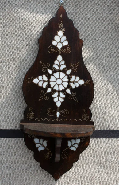 奥斯曼帝国的珍珠之母镶嵌艺术范例 — 图库照片