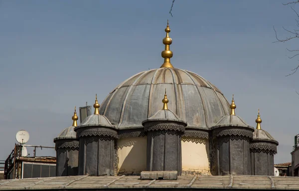 Vnější pohled dome v osmanské architektury — Stock fotografie