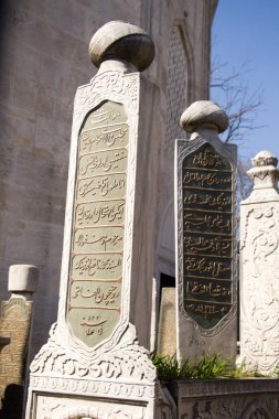 Eski Istanbul mezarlara taşa