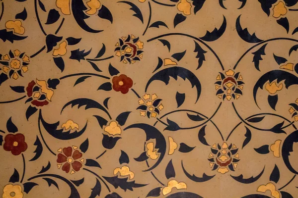 Florales Kunstmuster Beispiel der osmanischen Zeit — Stockfoto
