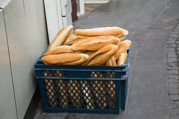 Traditionele Turkse Stijl Gemaakt Brood Brood Brood — Stockfoto