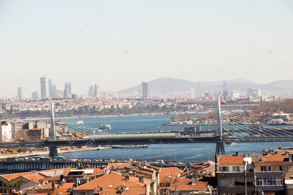 View from the Golden Horn in Istanbul