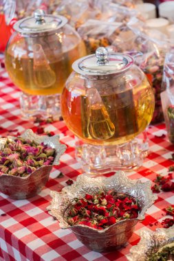 cam çaydanlık bitkisel çay 