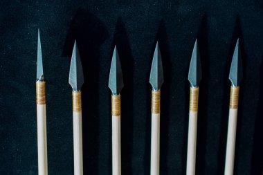 Eski stil eski ahşap ok