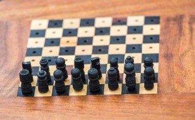 Satranç tahtası ve satranç tahtaları.