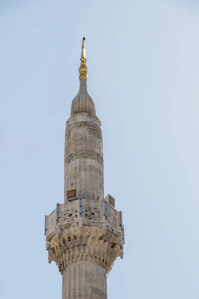 Minaret Mešity Osmanském Stylu — Stock fotografie
