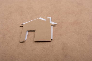 Ev şekli dışarı-in kağıt kesme 