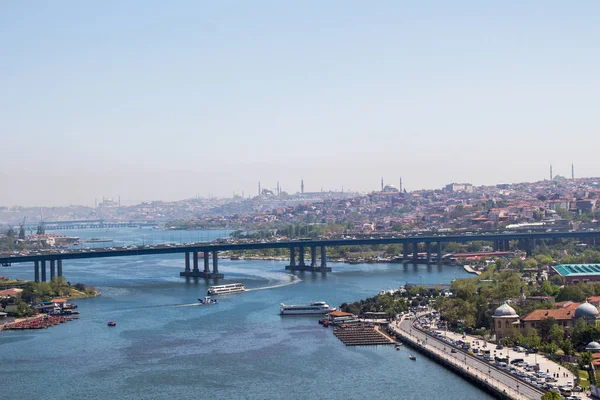 Golden Horn Bridge Turquie — Photo