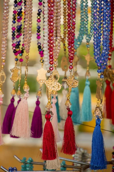Set Praying Beads Various Colors — Stock Photo, Image