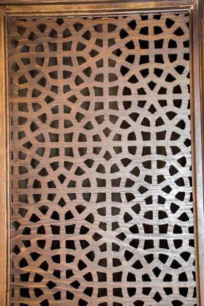 Tahtada geometrik desenli Osmanlı Türk sanatı