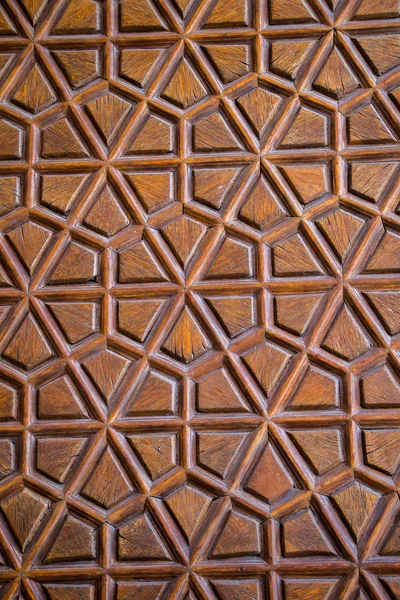 Tahtada geometrik desenli Osmanlı Türk sanatı