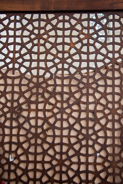 Tahtada geometrik desenli Osmanlı Türk sanatı