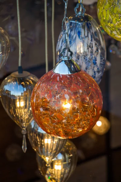 Декоративные лампочки накаливания — стоковое фото