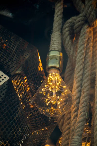 装飾アンティーク エジソン スタイル電球 — ストック写真