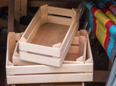 Satılık ahşap sandık kutusu 