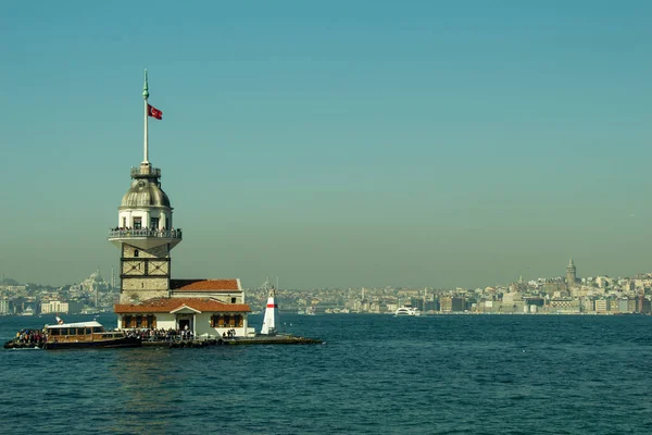 Mädchenturm in Istanbul — Stockfoto