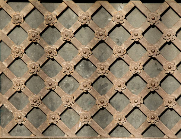 Metalen oppervlak als patroon van de textuur van de achtergrond — Stockfoto