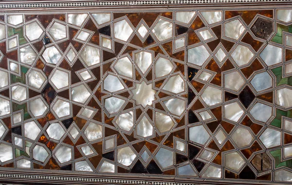 Contoh dari Mother of Pearl inlay — Stok Foto