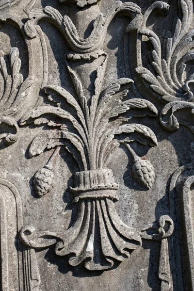 Ottomaanse marmeren beeldhouwwerk kunst detail — Stockfoto