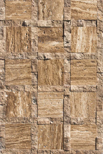 Decorative cubic stone wall background — Stock Photo, Image